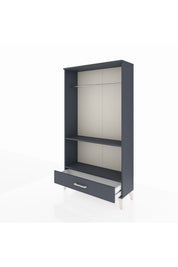 Arges Dolap 2 Raflı Tek Çekmeceli Tek Askılı 88x30x163 - S21M155V5A