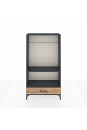 Arges Dolap 2 Raflı Tek Çekmeceli Tek Askılı 88x30x163 - S21M155V6A