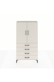 Arges Dolap 3 Raflı 4 Çekmeceli 2 Kapaklı 88x30x163 - S21M156V1A
