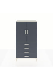 Arges Dolap 3 Raflı 4 Çekmeceli 2 Kapaklı 88x30x163 - S21M156V2A