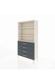 Arges Dolap 3 Raflı 4 Çekmeceli 88x30x163 - S21M157V2A