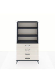 Arges Dolap 3 Raflı 4 Çekmeceli 88x30x163 - S21M157V4A