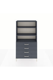 Arges Dolap 3 Raflı 4 Çekmeceli 88x30x163 - S21M157V5A