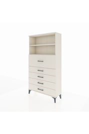 Arges Dolap 2 Raflı 5 Çekmeceli 88x30x163 - S21M159V1A