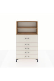 Arges Dolap 2 Raflı 5 Çekmeceli 88x30x163 - S21M159V7A