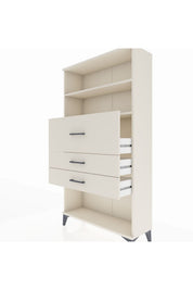 Arges Dolap 2 Raflı 3 Çekmeceli 88x30x163 - S21M160V1A