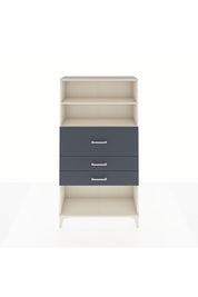 Arges Dolap 2 Raflı 3 Çekmeceli 88x30x163 - S21M160V2A