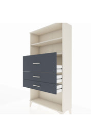 Arges Dolap 2 Raflı 3 Çekmeceli 88x30x163 - S21M160V2A