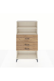 Arges Dolap 2 Raflı 3 Çekmeceli 88x30x163 - S21M160V3A