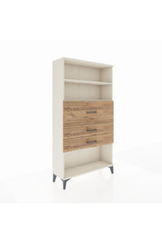 Arges Dolap 2 Raflı 3 Çekmeceli 88x30x163 - S21M160V3A