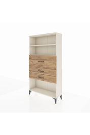 Arges Dolap 2 Raflı 3 Çekmeceli 88x30x163 - S21M160V3A