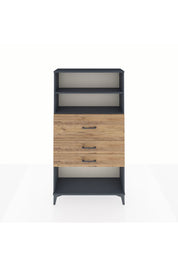 Arges Dolap 2 Raflı 3 Çekmeceli 88x30x163 - S21M160V6A