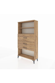 Arges Dolap 2 Raflı 3 Çekmeceli 88x30x163 - S21M160V9A