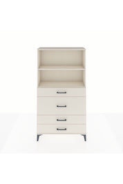 Arges Dolap 2 Raflı 4 Çekmeceli 88x30x163 - S21M161V1A