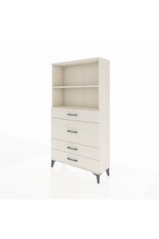 Arges Dolap 2 Raflı 4 Çekmeceli 88x30x163 - S21M161V1A