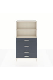 Arges Dolap 2 Raflı 4 Çekmeceli 88x30x163 - S21M161V2A