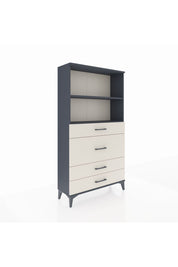 Arges Dolap 2 Raflı 4 Çekmeceli 88x30x163 - S21M161V4A