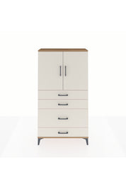 Arges Dolap 2 Raflı 4 Çekmeceli 2 Kapaklı 88x30x163 - S21M162V7A