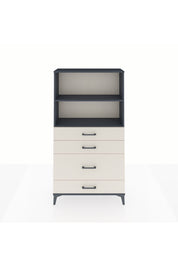 Arges Dolap 2 Raflı 4 Çekmeceli 88x30x163 - S21M163V4A