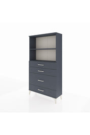 Arges Dolap 2 Raflı 4 Çekmeceli 88x30x163 - S21M163V5A