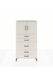 Arges Dolap 2 Raflı 5 Çekmeceli 2 Kapaklı 88x30x163 - S21M164V1A
