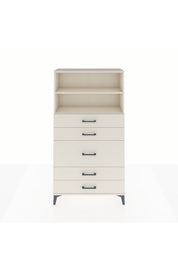 Arges Dolap 2 Raflı 5 Çekmeceli 88x30x163 - S21M165V1A