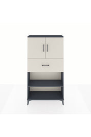 Arges Dolap 3 Raflı Tek Çekmeceli 2 Kapaklı 88x30x163 - S21M168V4A