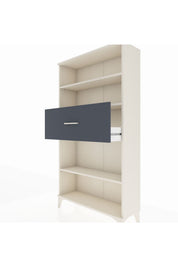Arges Dolap 3 Raflı Tek Çekmeceli 88x30x163 - S21M169V2A