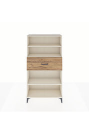 Arges Dolap 3 Raflı Tek Çekmeceli 88x30x163 - S21M169V3A