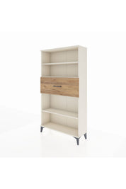 Arges Dolap 3 Raflı Tek Çekmeceli 88x30x163 - S21M169V3A
