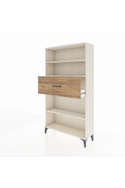 Arges Dolap 3 Raflı Tek Çekmeceli 88x30x163 - S21M169V3A