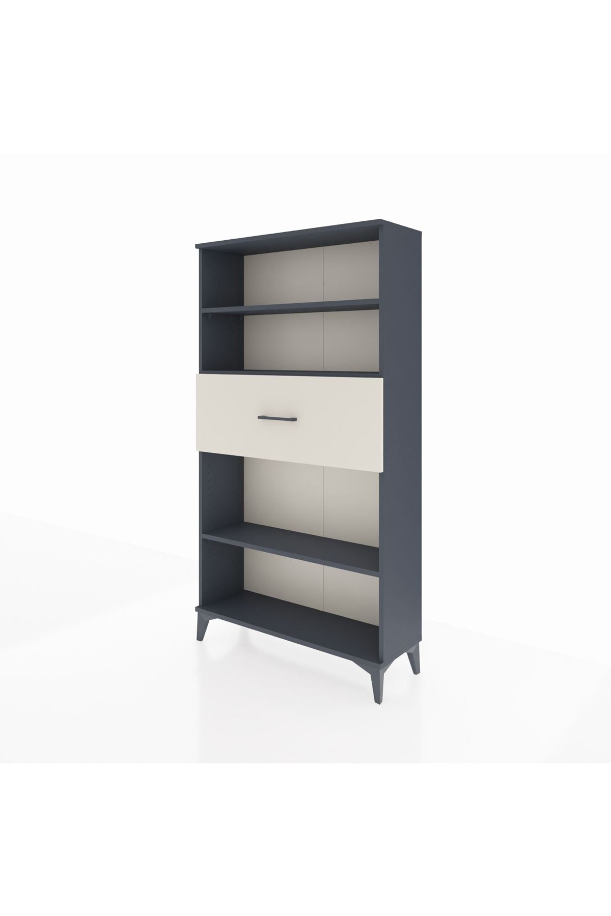 Arges Dolap 3 Raflı Tek Çekmeceli 88x30x163 - S21M169V4A