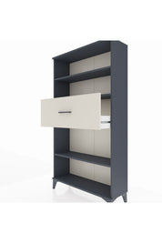 Arges Dolap 3 Raflı Tek Çekmeceli 88x30x163 - S21M169V4A