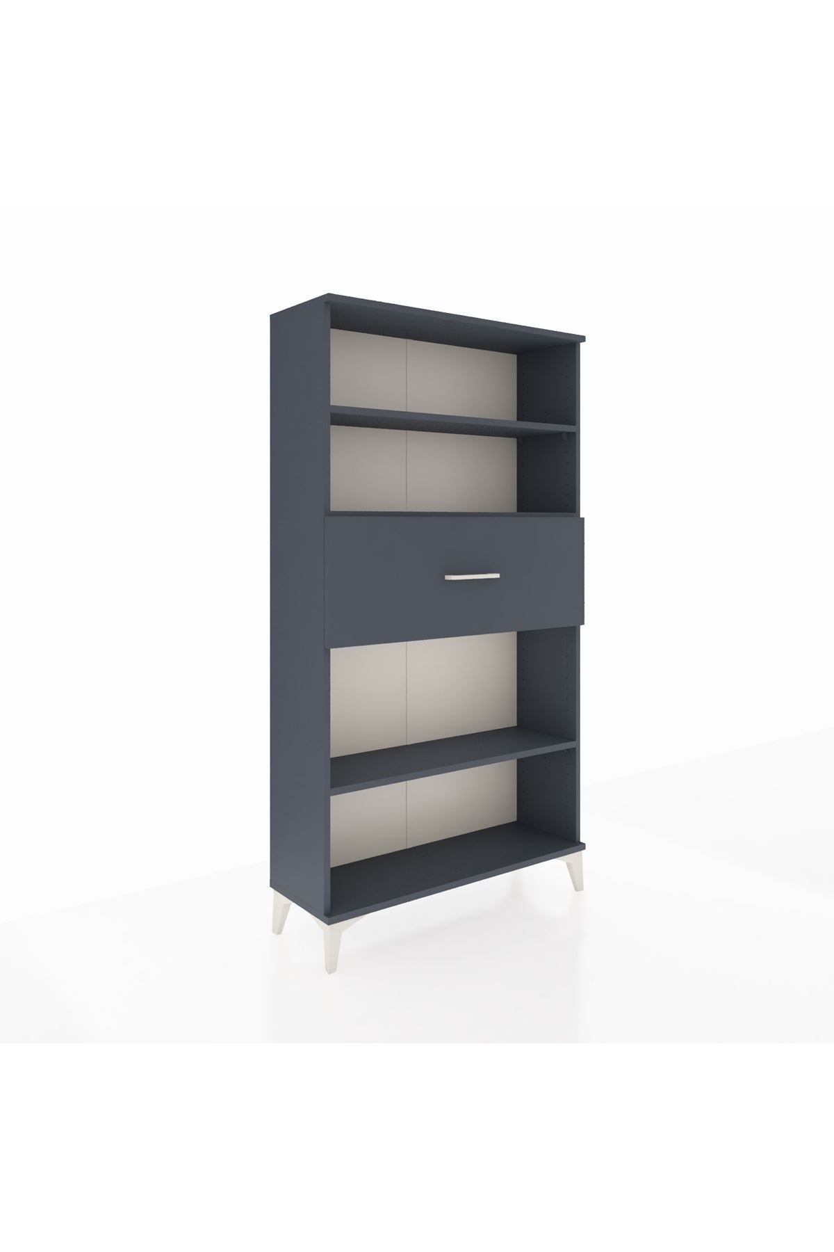 Arges Dolap 3 Raflı Tek Çekmeceli 88x30x163 - S21M169V5A