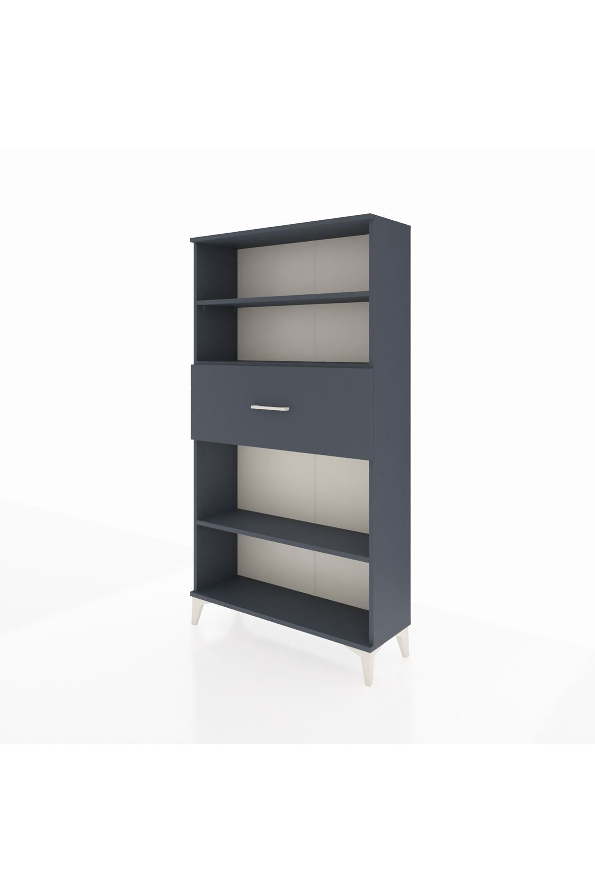 Arges Dolap 3 Raflı Tek Çekmeceli 88x30x163 - S21M169V5A