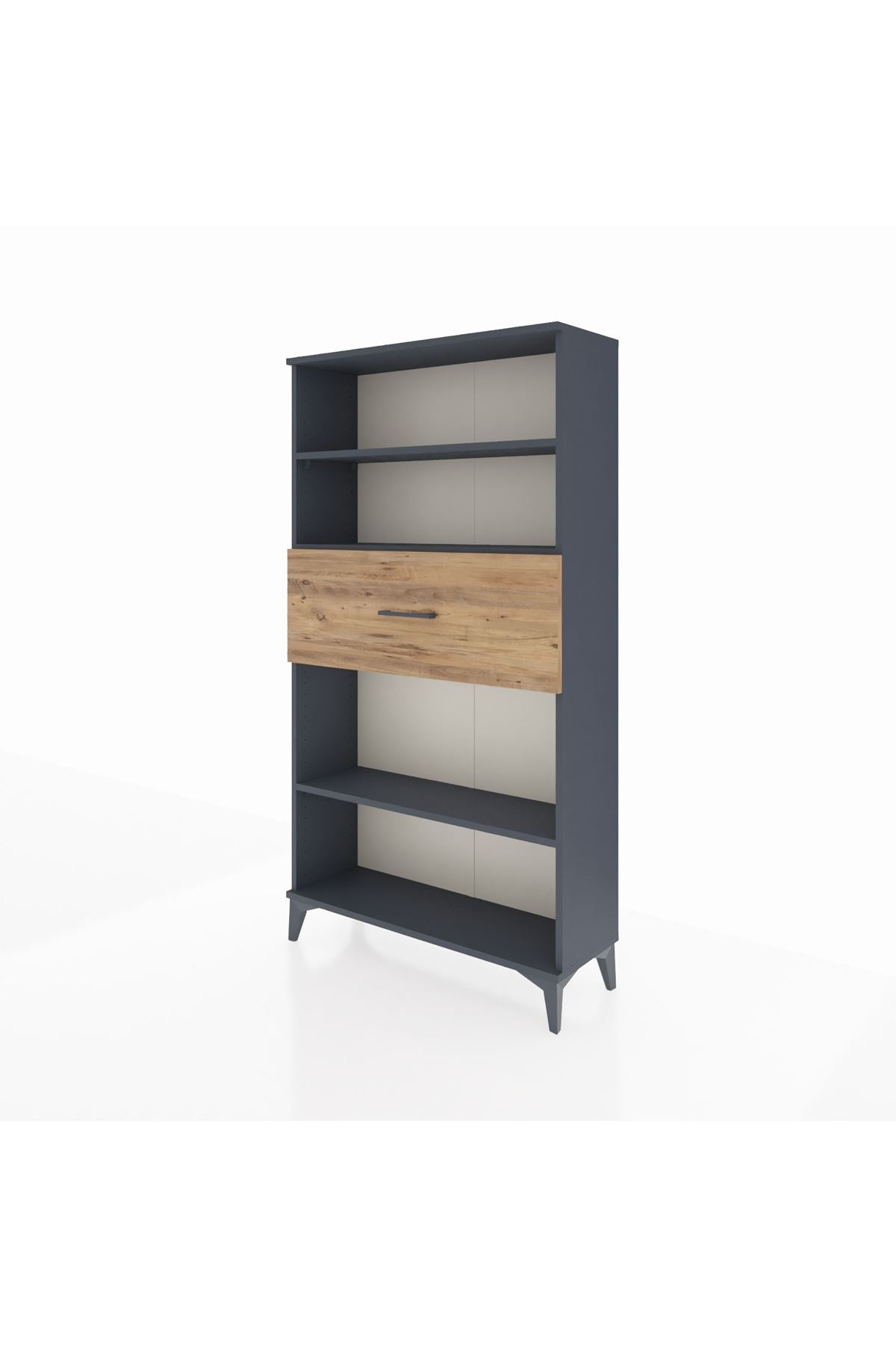 Arges Dolap 3 Raflı Tek Çekmeceli 88x30x163 - S21M169V6A