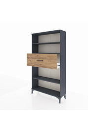 Arges Dolap 3 Raflı Tek Çekmeceli 88x30x163 - S21M169V6A