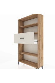 Arges Dolap 3 Raflı Tek Çekmeceli 88x30x163 - S21M169V7A