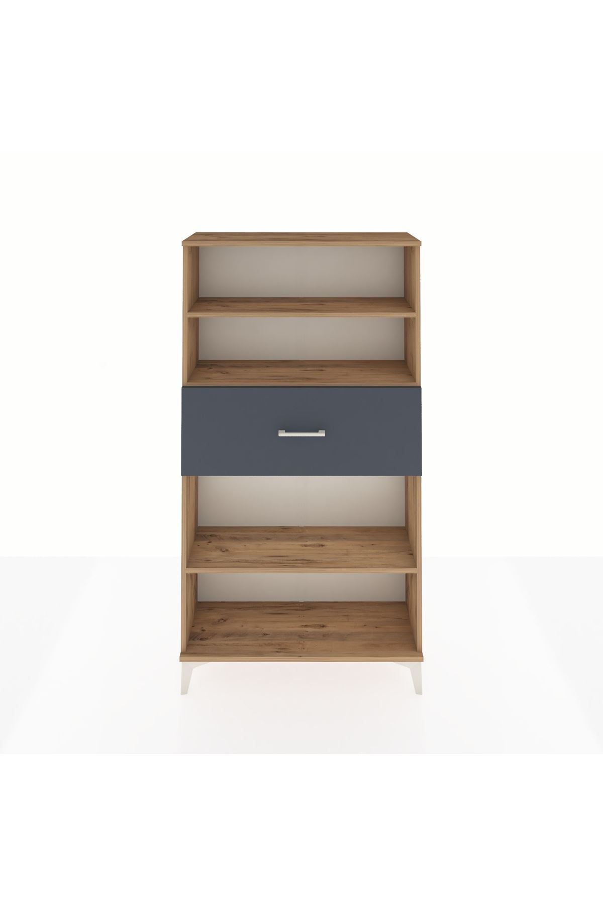 Arges Dolap 3 Raflı Tek Çekmeceli 88x30x163 - S21M169V8A