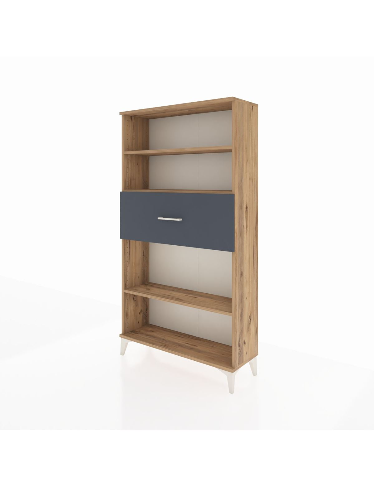 Arges Dolap 3 Raflı Tek Çekmeceli 88x30x163 - S21M169V8A