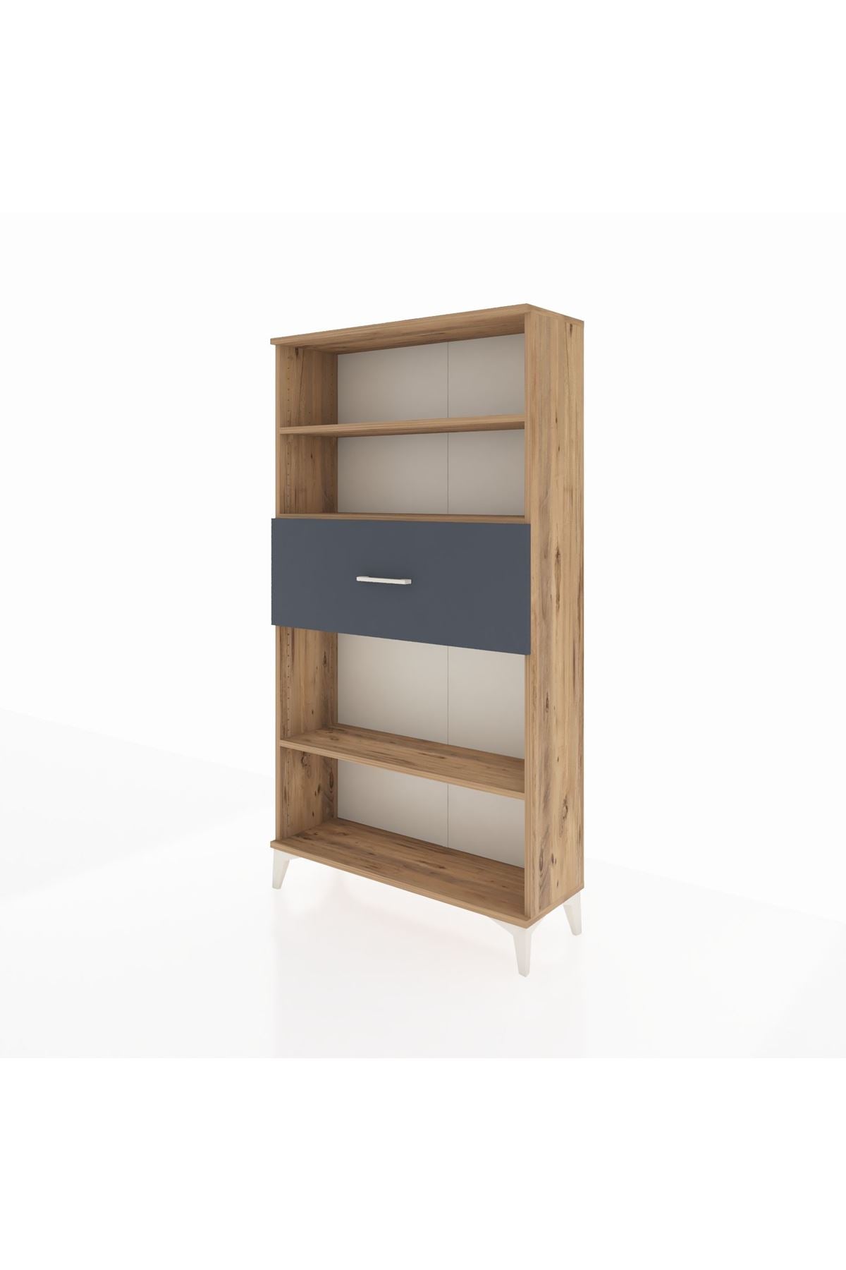 Arges Dolap 3 Raflı Tek Çekmeceli 88x30x163 - S21M169V8A