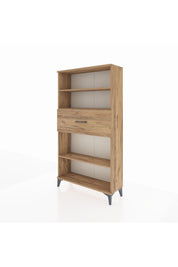 Arges Dolap 3 Raflı Tek Çekmeceli 88x30x163 - S21M169V9A