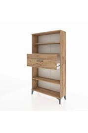 Arges Dolap 3 Raflı Tek Çekmeceli 88x30x163 - S21M169V9A
