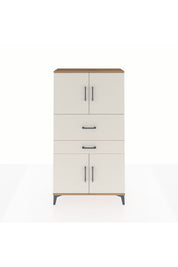 Arges Dolap 3 Raflı 2 Çekmeceli 4 Kapaklı 88x30x163 - S21M170V7A