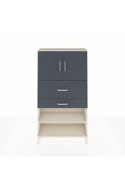 Arges Dolap 3 Raflı 2 Çekmeceli 2 Kapaklı 88x30x163 - S21M172V2A