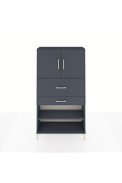 Arges Dolap 3 Raflı 2 Çekmeceli 2 Kapaklı 88x30x163 - S21M172V5A