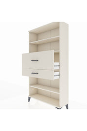 Arges Dolap 3 Raflı 2 Çekmeceli 88x30x163 - S21M173V1A