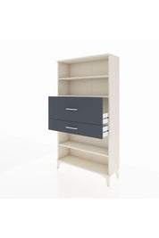 Arges Dolap 3 Raflı 2 Çekmeceli 88x30x163 - S21M173V2A