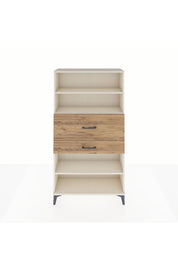 Arges Dolap 3 Raflı 2 Çekmeceli 88x30x163 - S21M173V3A