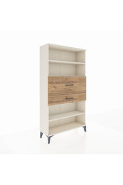 Arges Dolap 3 Raflı 2 Çekmeceli 88x30x163 - S21M173V3A